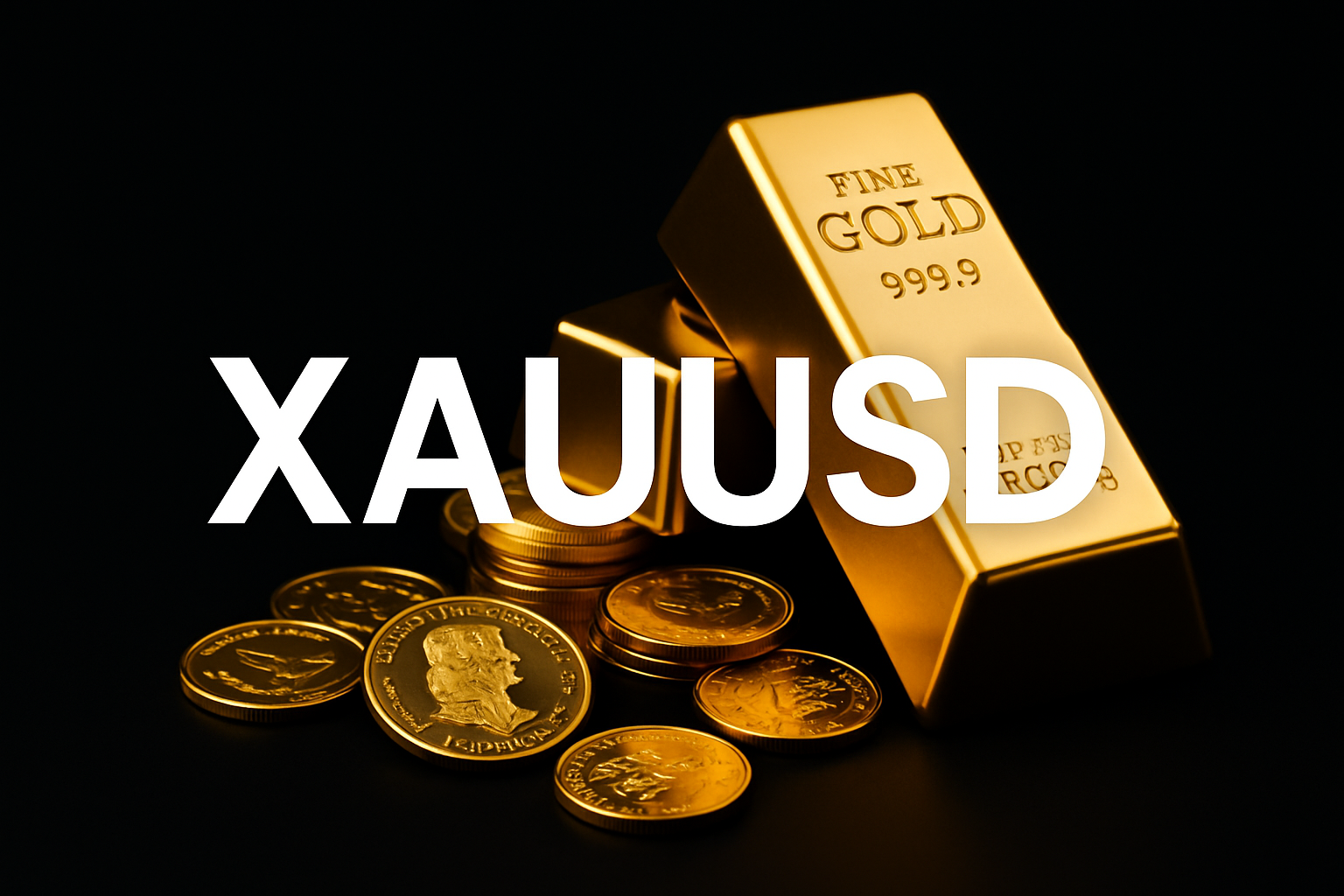 XAUUSD 금괴 이미지 – 인피녹스에서 거래 가능한 금 CFD 상징